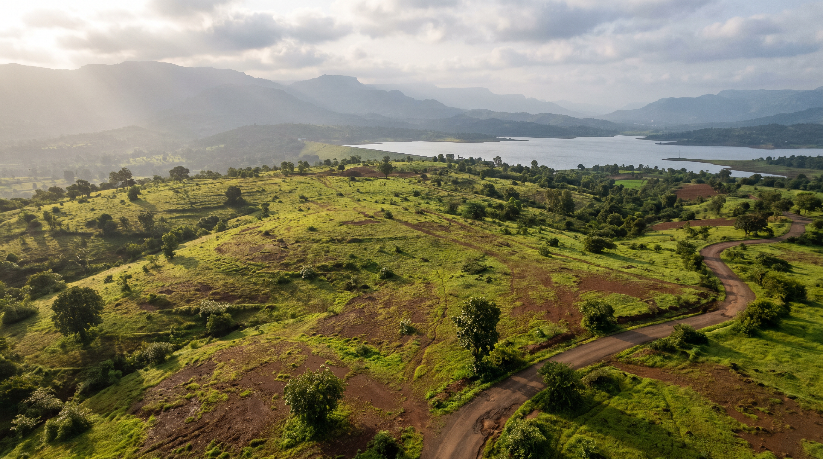 Illustrative landscape for Madhe Ghat; actual project photos to follow